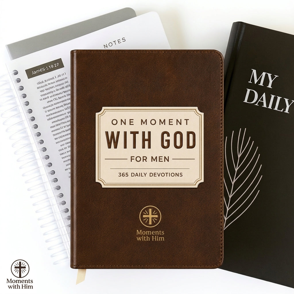 One Moment With God For Men - 365 Daily Devotions