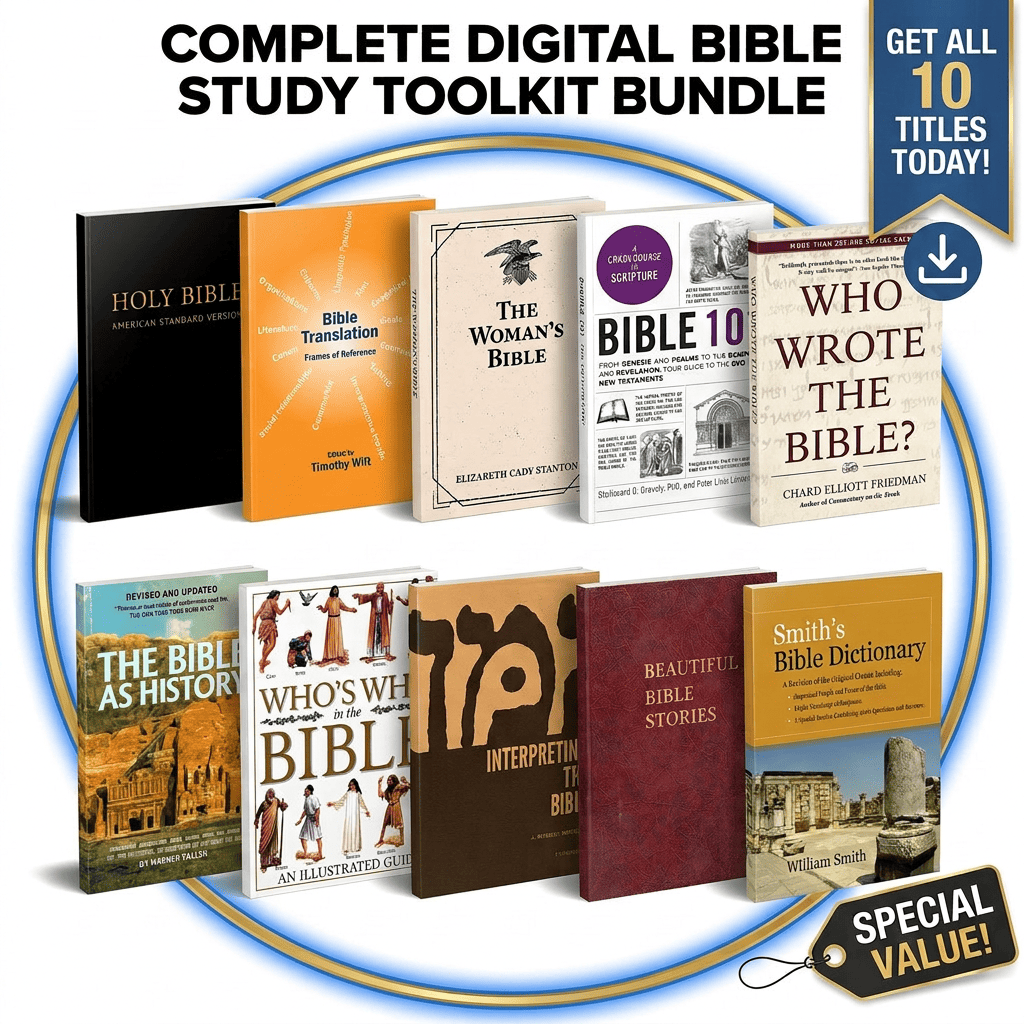 COMPLETE DIGITAL BIBLE STUDY TOOLKIT BUNDLE